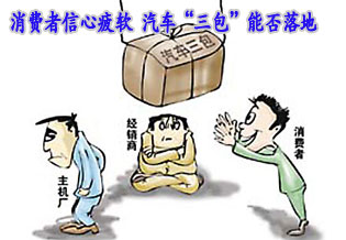 消費者信心疲軟 汽車“三包”落地遭質(zhì)疑