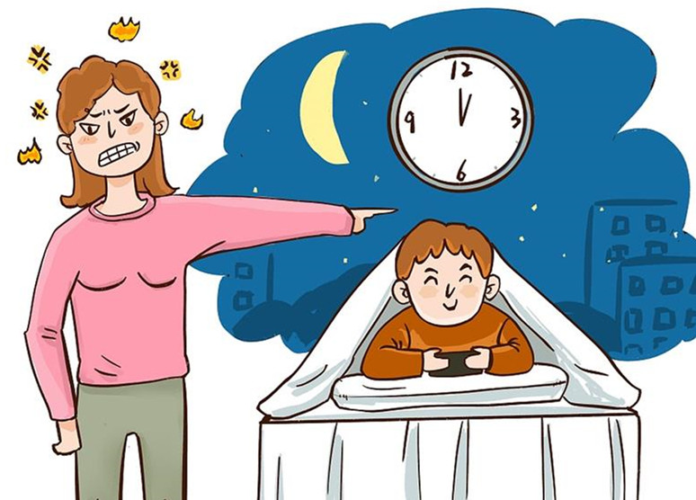 摸黑玩手機，小心晃出急性青光眼