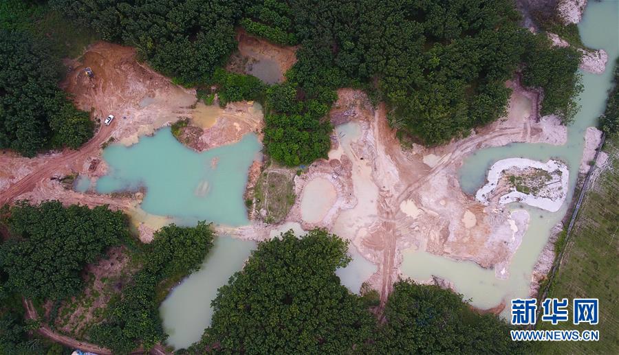 （新華視點(diǎn)&middot;圖文互動(dòng)）（1）小作坊&ldquo;游擊&rdquo;盜采、查處窩點(diǎn)&ldquo;死灰復(fù)燃&rdquo;，海南非法采砂緣何難止？