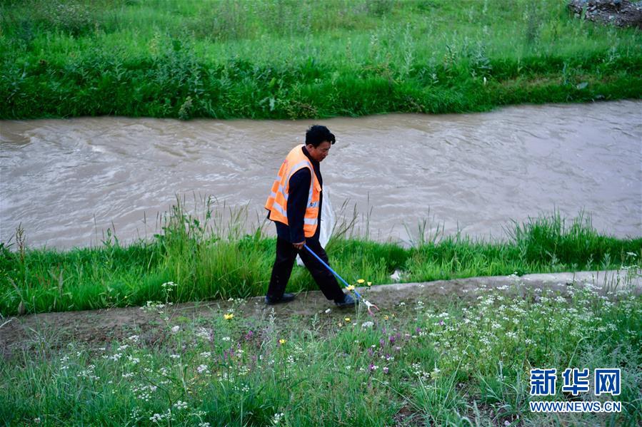 （圖文互動(dòng)）（1）青海互助：送走污水，迎來碧波