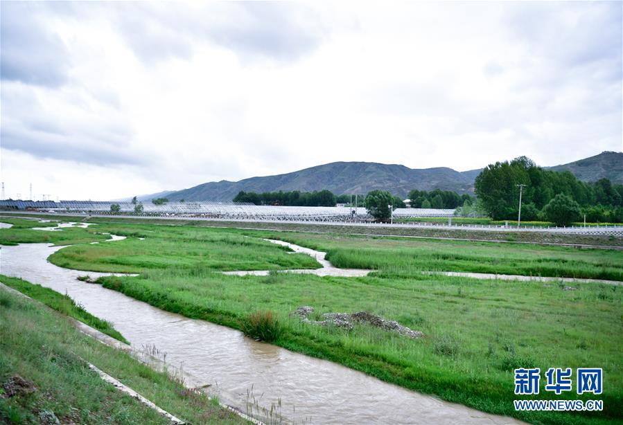 （圖文互動(dòng)）（4）青海互助：送走污水，迎來碧波