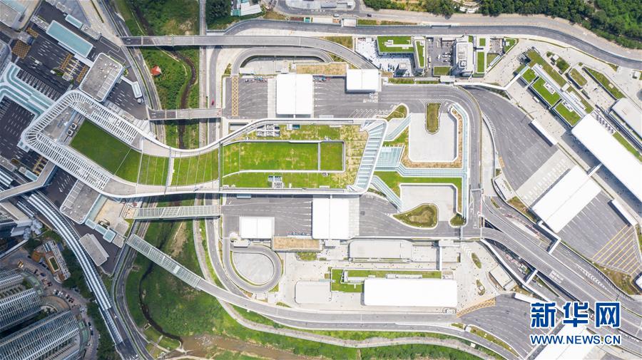 (經(jīng)濟(jì))(5)蓮塘/香園圍口岸正式啟用 大灣區(qū)再添新物流大通道