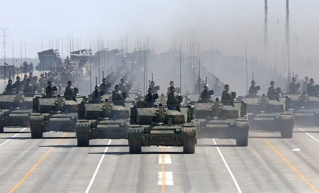 沙場點兵！建軍90周年閱兵MV來了