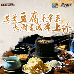 莫道豆腐平常菜，大廚烹成席上珍