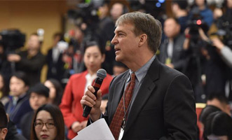 外國(guó)記者提問