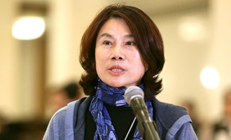 董明珠代表接受采訪(fǎng)