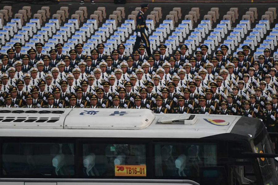 這就是今天早上的北京！