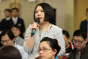 中國(guó)日?qǐng)?bào)記者提問