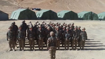 銘記烈士，致敬英雄！加勒萬(wàn)河谷沖突現(xiàn)場(chǎng)視頻公開(kāi)