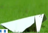 從天而降！球迷看臺玩丟紙飛機擊中球員