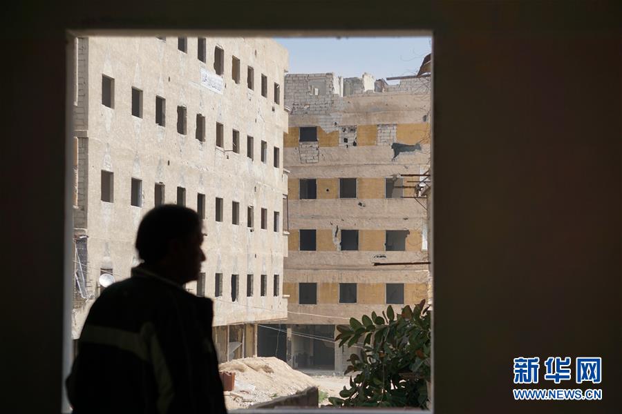 （國際&middot;圖文互動）（3）通訊：敘利亞危機(jī)爆發(fā)8周年：廢墟中&ldquo;療傷&rdquo;的東古塔