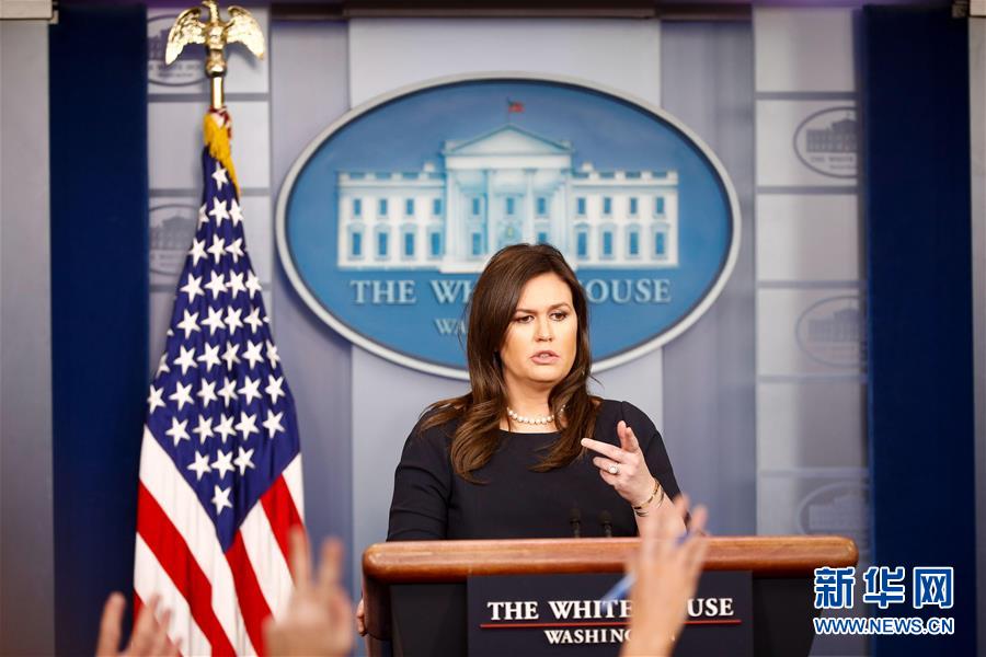 (國際)(1)美國白宮新聞秘書桑德斯將離職
