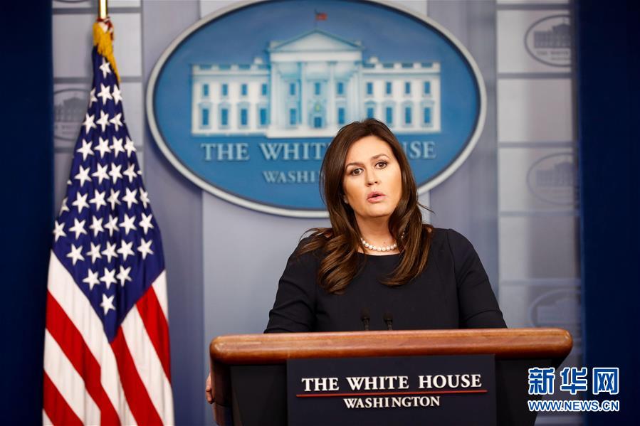(國際)(3)美國白宮新聞秘書桑德斯將離職