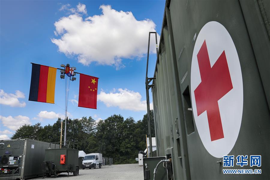 （國際&middot;圖文互動）（2）&ldquo;共同的理念，讓合作更深入更順暢&rdquo;&mdash;&mdash;走進中德&ldquo;聯(lián)合救援-2019&rdquo;衛(wèi)勤實兵聯(lián)合演習德方野戰(zhàn)二級醫(yī)院