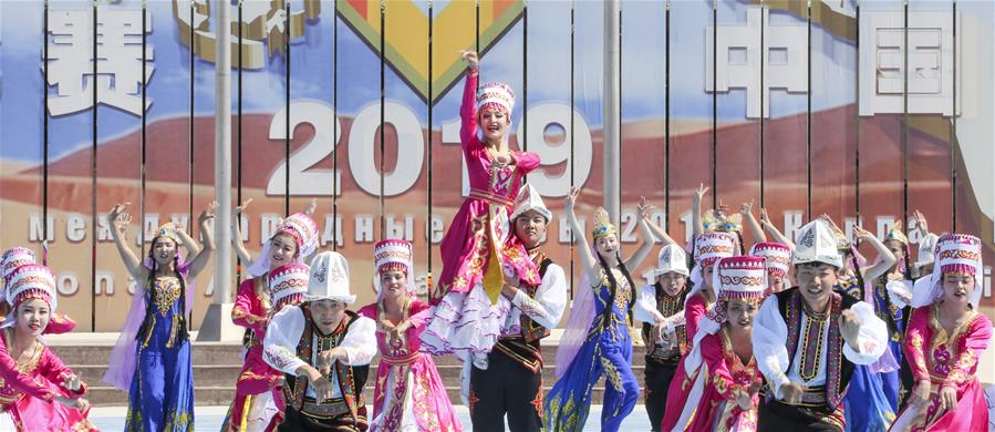 (圖文互動(dòng))(1)“國(guó)際軍事比賽-2019”中國(guó)陸軍承辦賽事開幕