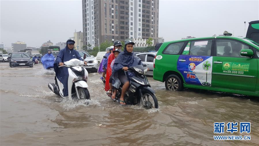 （國際）（2）臺風&ldquo;韋帕&rdquo;登陸越南致5人傷亡15人失蹤