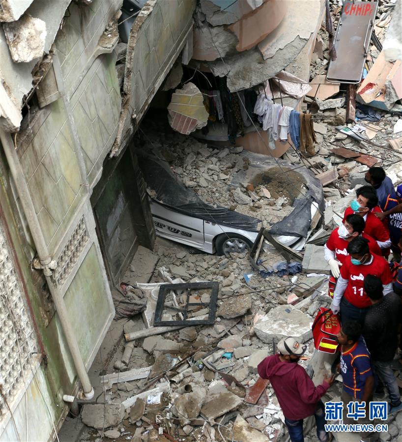 (國際)(2)巴基斯坦居民樓倒塌事故死亡人數(shù)升至10人