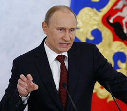 內(nèi)憂外患，普京強勢展示自信