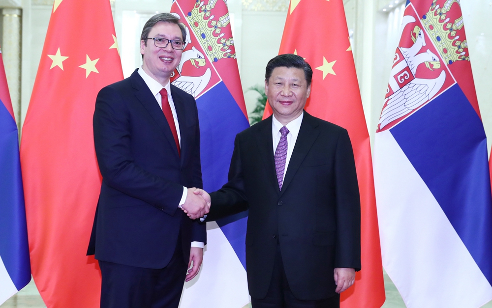 習(xí)近平會(huì)見塞爾維亞總理、當(dāng)選總統(tǒng)武契奇