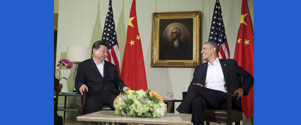 2013年6月，習(xí)近平與美國總統(tǒng)奧巴馬共同會(huì)見記者
